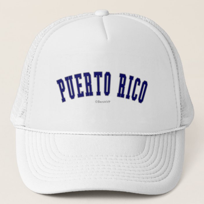 Puerto Rico Mesh Hat