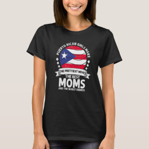 Puerto Rico Mom Cuba Mothers Day Mama Puerto Rican T-Shirt