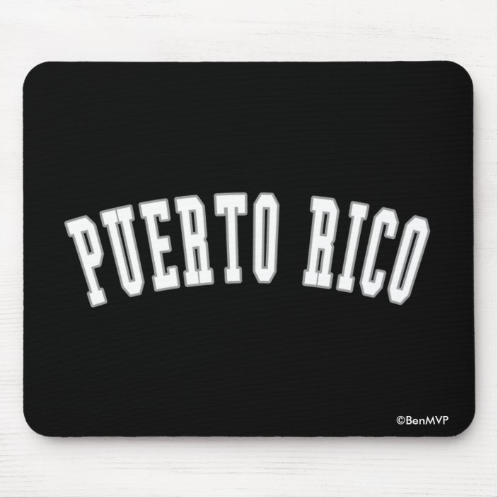 Puerto Rico Mouse Pad