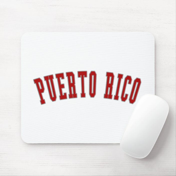 Puerto Rico Mouse Pad
