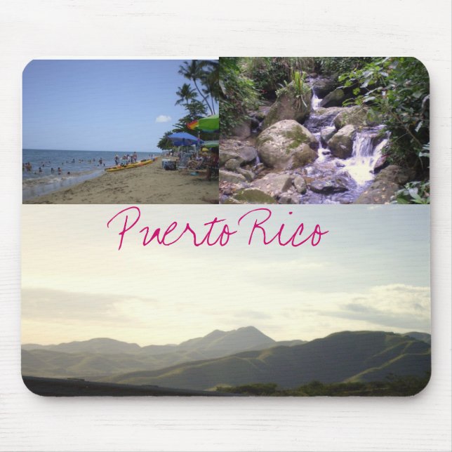 Puerto Rico Mousepad (Front)