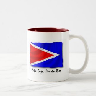Puerto Rico Mug: Cabo Rojo Two-Tone Coffee Mug