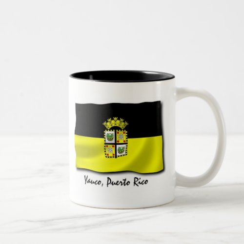 Puerto Rico Mug Yauco Two_Tone Coffee Mug