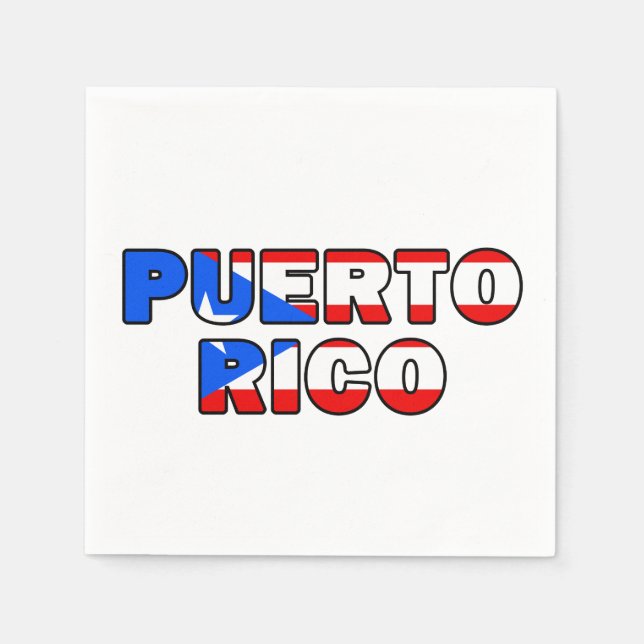 Puerto Rico Napkins (Front)