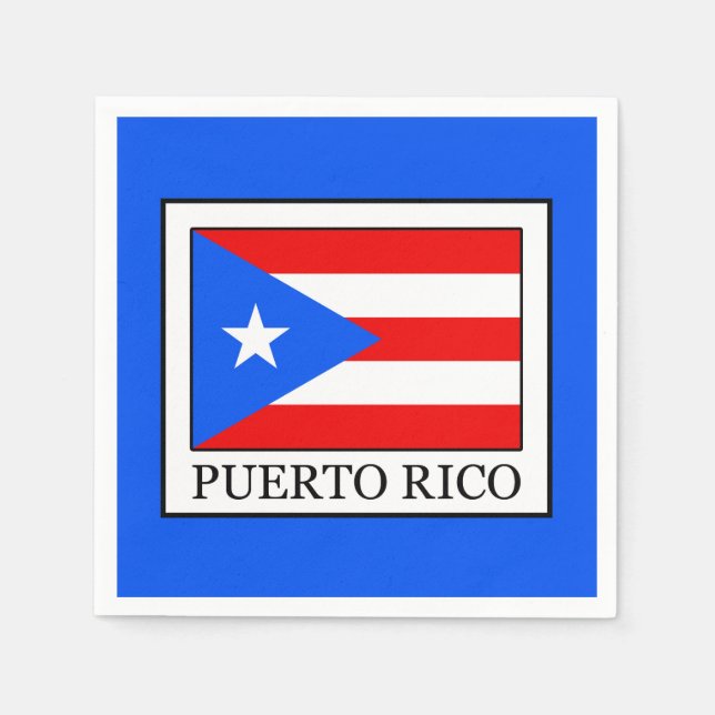 Puerto Rico Napkins (Front)