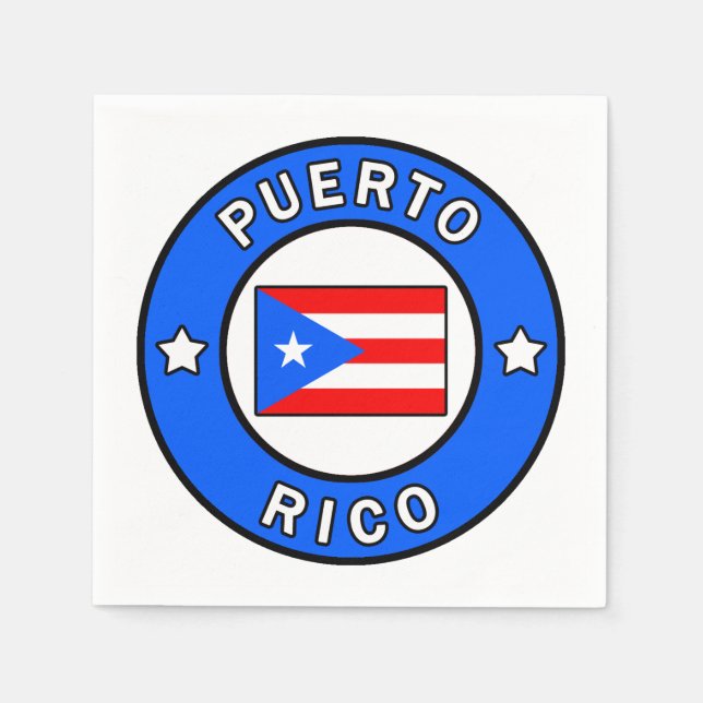 Puerto Rico Napkins (Front)