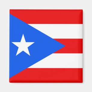 Puerto Rico National World Flag Magnet