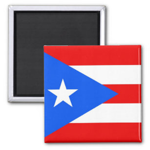Puerto Rico National World Flag Magnet