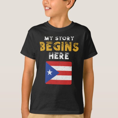 Puerto Rico Origin T_Shirt