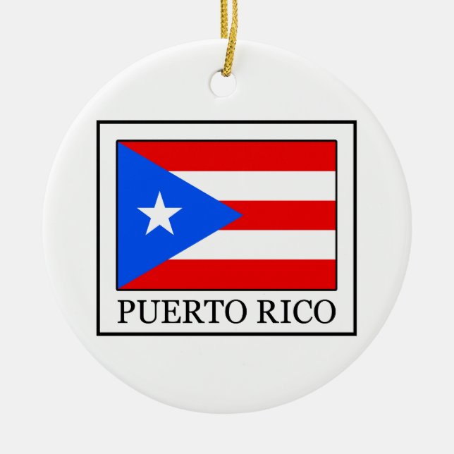 Puerto Rico ornament (Front)