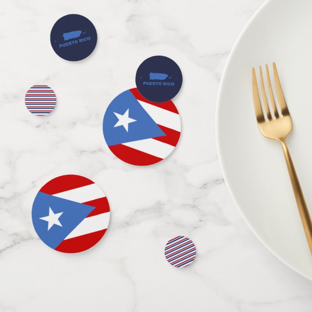 Puerto Rico Party Decorations Confetti (Group)
