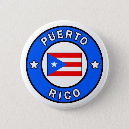 Puerto Rico Pinback Button