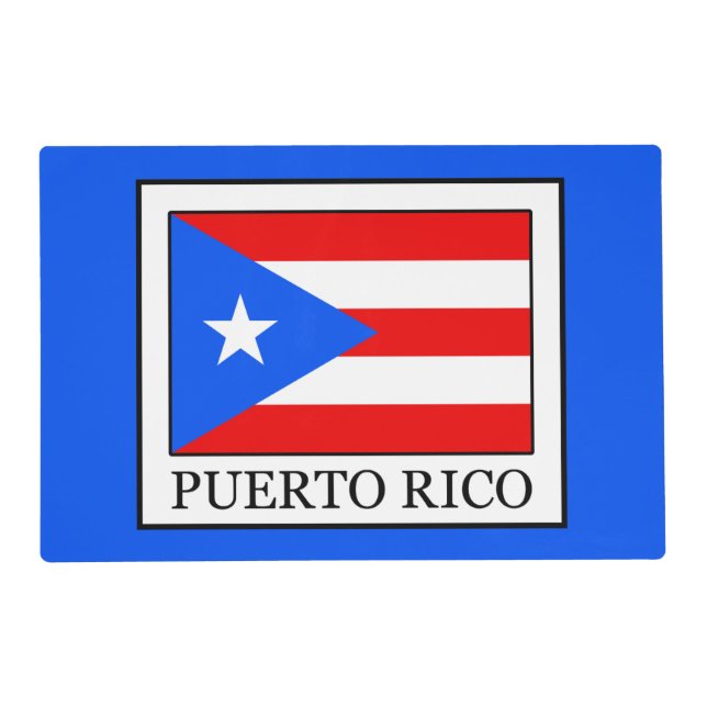 Puerto Rico Placemat (Front)