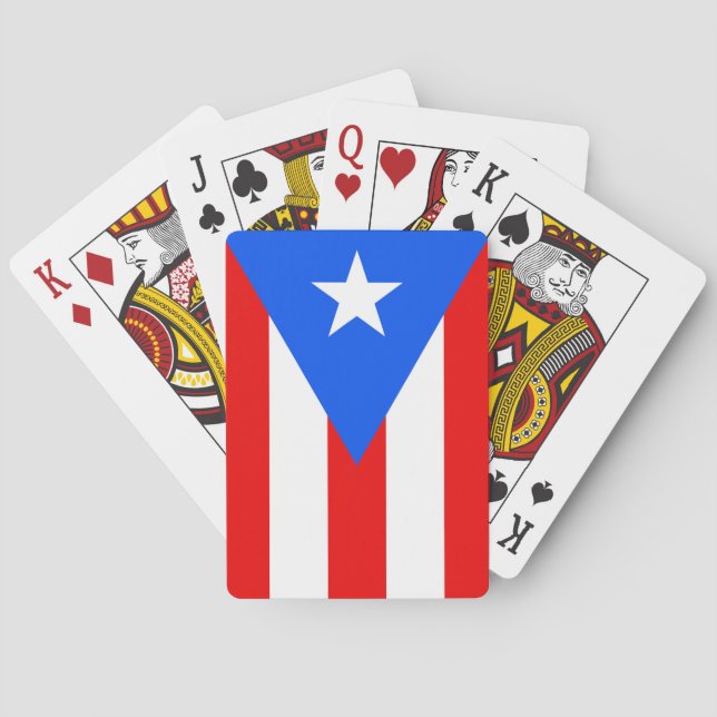 Puerto Rico playing card deck (Back)