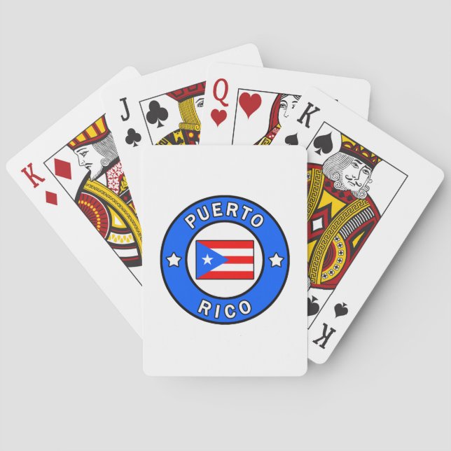 Puerto Rico Poker Cards (Back)