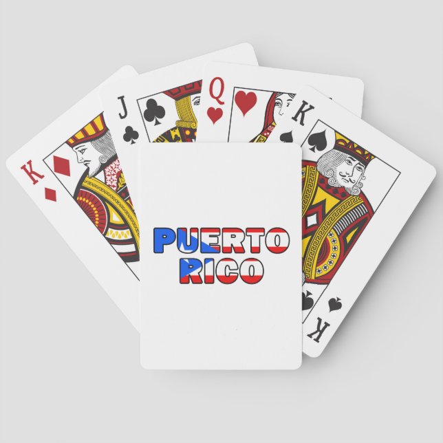 Puerto Rico Poker Cards (Back)