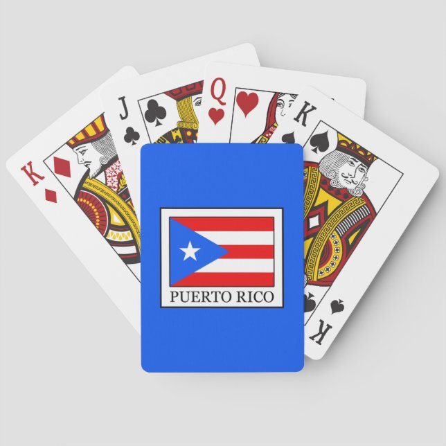 Puerto Rico Poker Cards (Back)