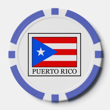 Puerto Rico Poker Chips