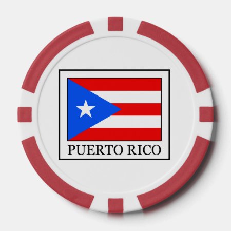 Puerto Rico Poker Chips