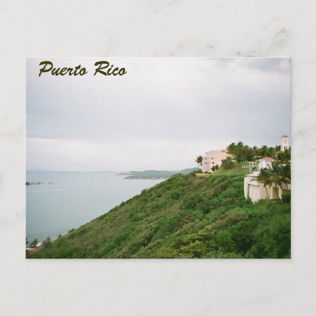 Puerto Rico Postcard (Front)