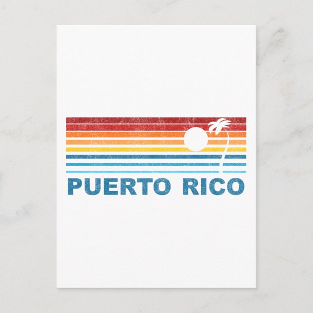 Puerto Rico Postcard (Front)