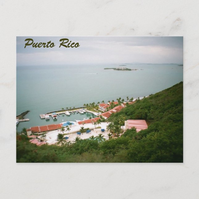 Puerto Rico Postcard (Front)