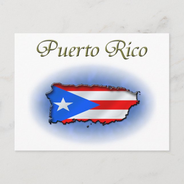 Puerto Rico Postcard (Front)