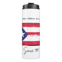 Puerto Rico Pride Tumbler – United States Citizens