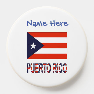 Puerto Rico Puerto Rican Flag Blue Personalization PopSocket