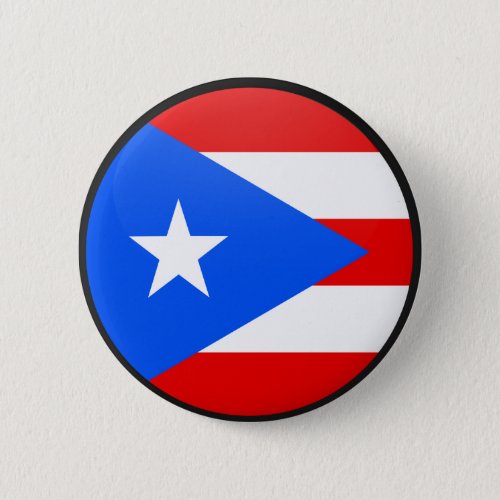 Puerto Rico quality Flag Circle Button