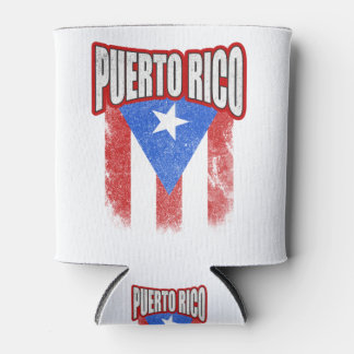 Puerto Rico Resiste Flag Can Cooler