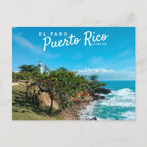 Puerto Rico Ricon El Faro Postcard