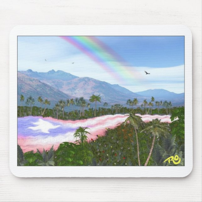 Puerto Rico River Mousepad (Front)