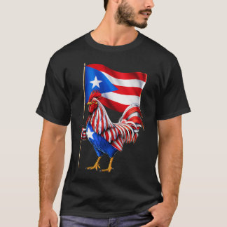 Puerto Rico Rooster T-Shirt
