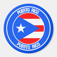 Puerto Rico Round Emblem