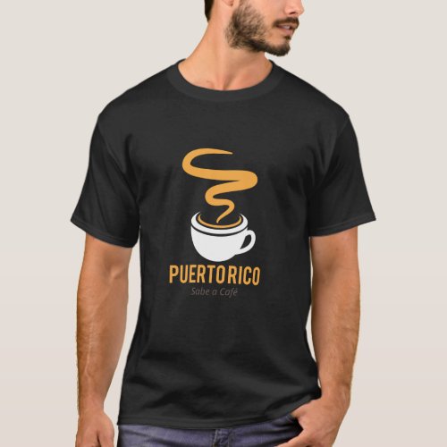 Puerto Rico Sabe a Caf T_Shirt