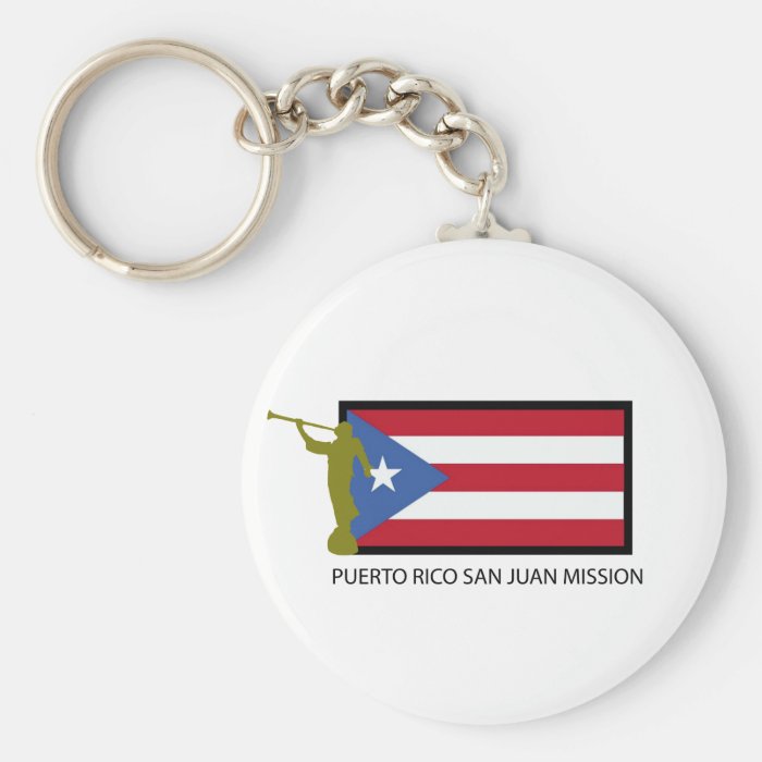 PUERTO RICO SAN JUAN MISSION LDS CTR KEYCHAIN