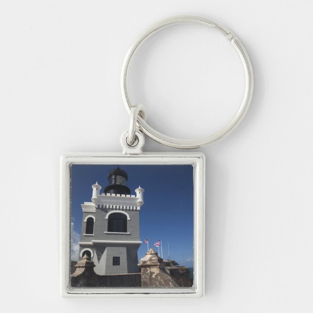 Puerto Rico, San Juan, Old San Juan, El Morro Keychain (Front)