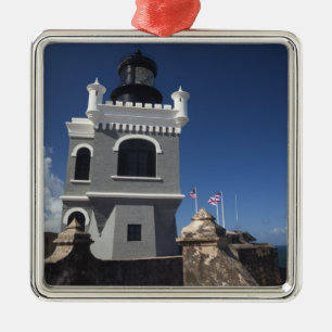 Puerto Rico, San Juan, Old San Juan, El Morro Metal Ornament