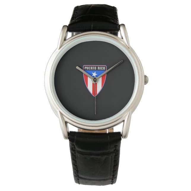 Puerto Rico Shield Watch (Front)