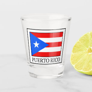 Puerto Rico Shot Glass