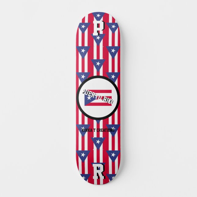 Puerto Rico  Skateboard (Front)
