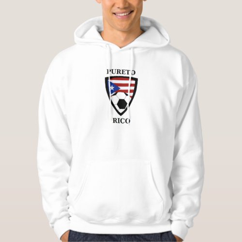 Puerto Rico Soccer Hoodie