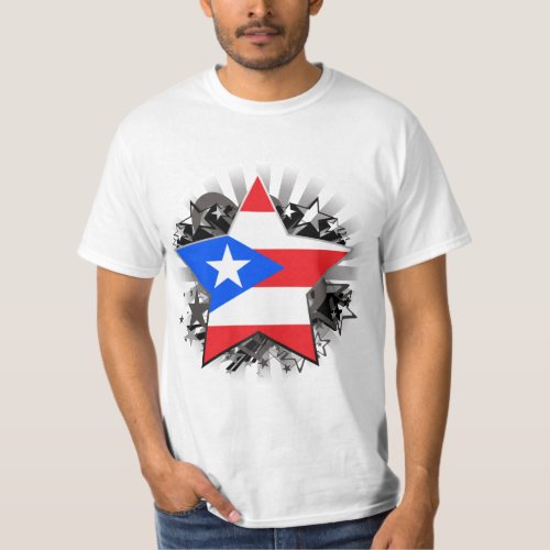 Puerto Rico Star T_Shirt