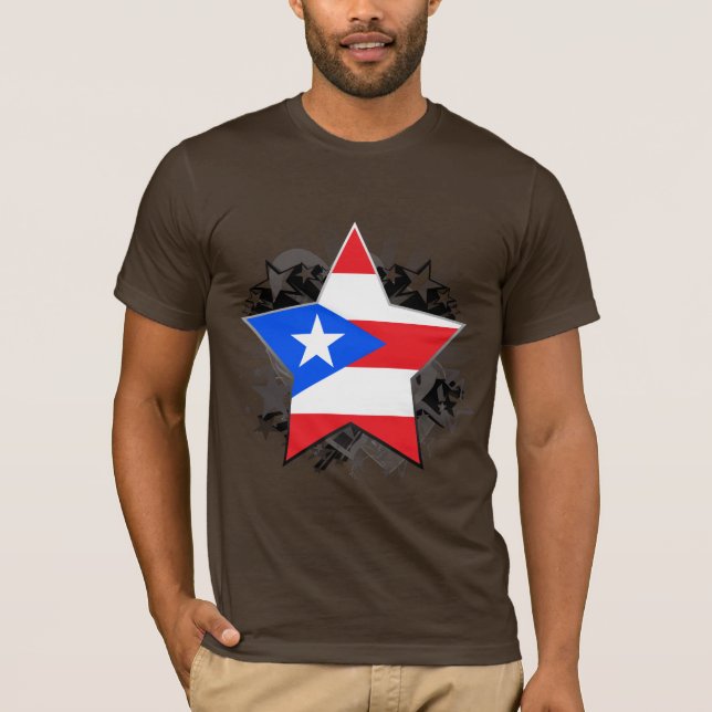 Puerto Rico Star T-Shirt (Front)