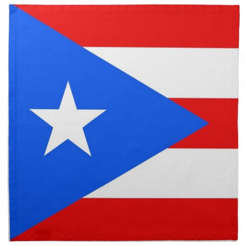 Puerto Rico State Flag American MoJo Napkin