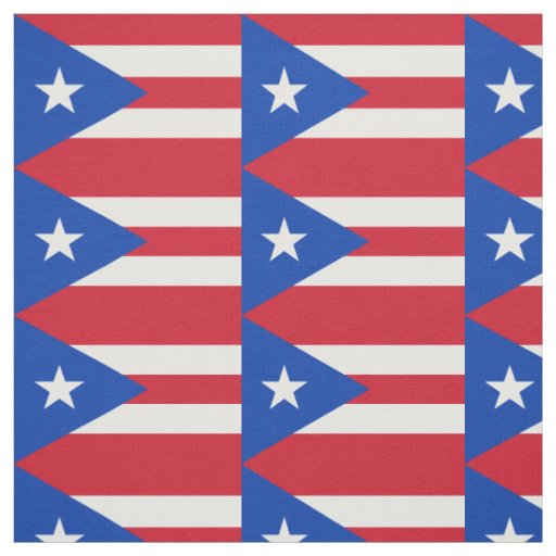 Puerto Rico State Flag Fabric