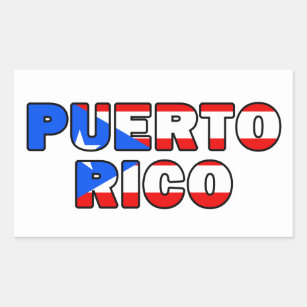 Puerto Rican Flag Stickers | Zazzle