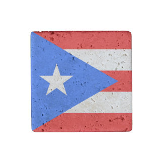 Puerto Rico Stone Magnet