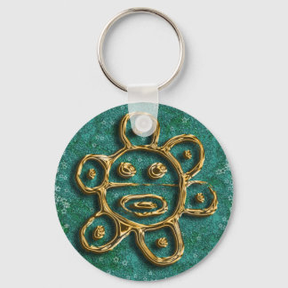Puerto Rico - sun Keychain